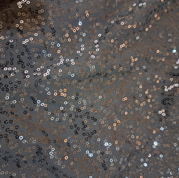 APT 9 Women Blause  Sequin Size M black - Picture 3 of 8